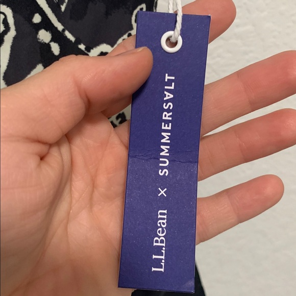 Summersalt x L.L. Bean The Surf Floral High Neck One Piece Swimsuit - Picture 5 of 9